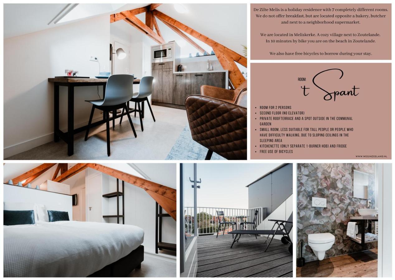 Hotel De Zilte Melis Meliskerke Zewnętrze zdjęcie